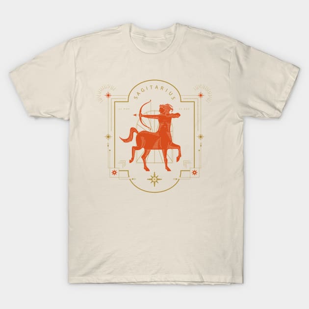 Sagittarius T-Shirt by Javio